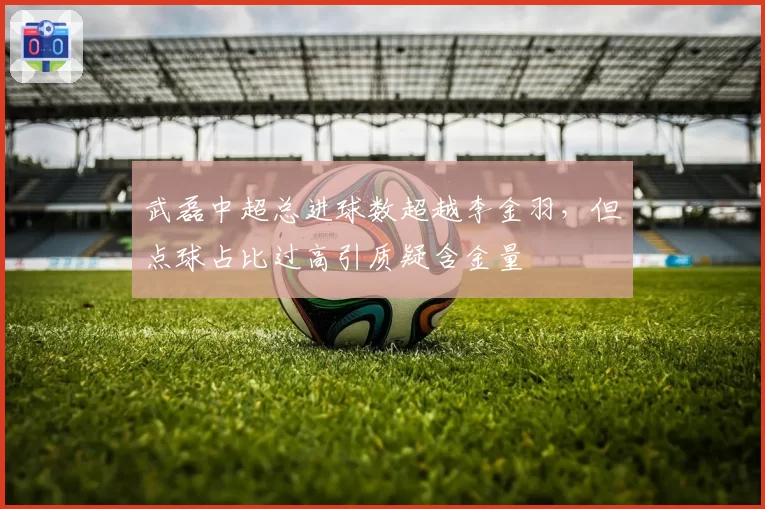 武磊中超总进球数超越李金羽，但点球占比过高引质疑含金量